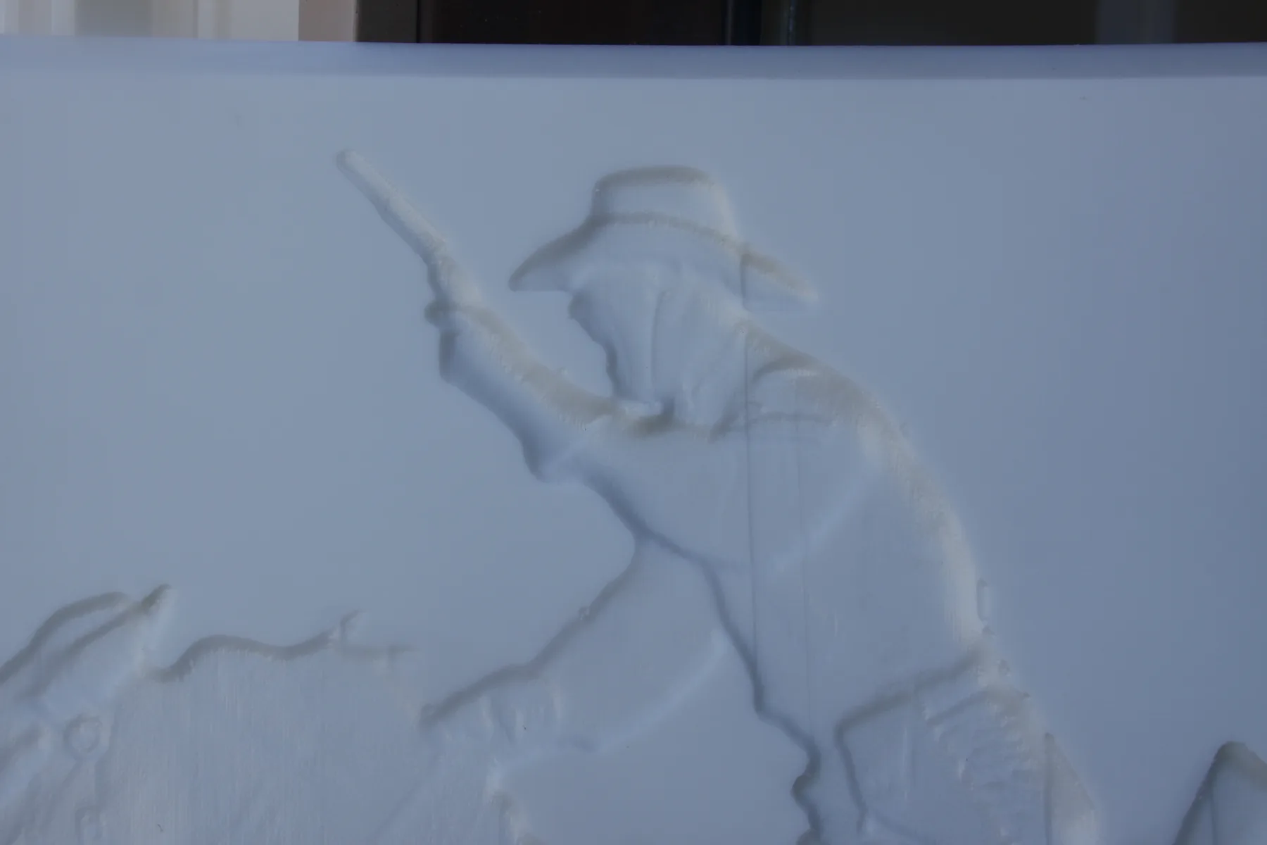 3D relief carving