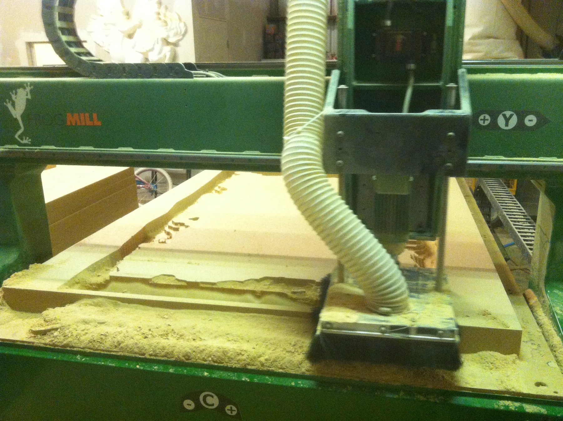 Rain Rock Shed fabrication